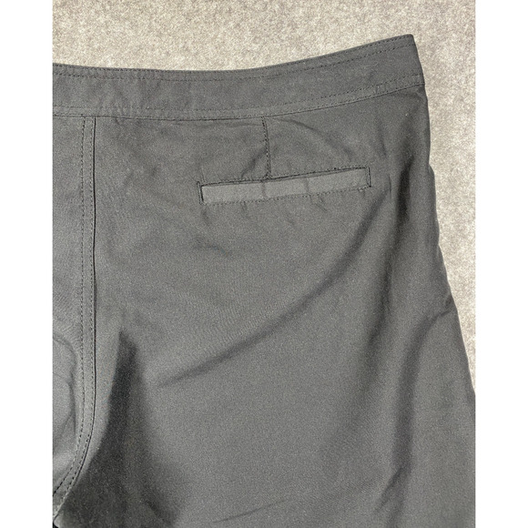 Hurley Swim Shorts Mens Black Pink Large? Side Logo 8.5" Inseam - Picture 13 of 15